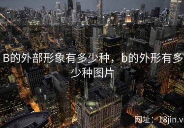 B的外部形象有多少种，b的外形有多少种图片