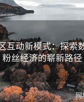 麻豆社区互动新模式：探索数字时代粉丝经济的崭新路径