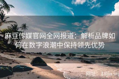 麻豆传媒官网全网报道：解析品牌如何在数字浪潮中保持领先优势