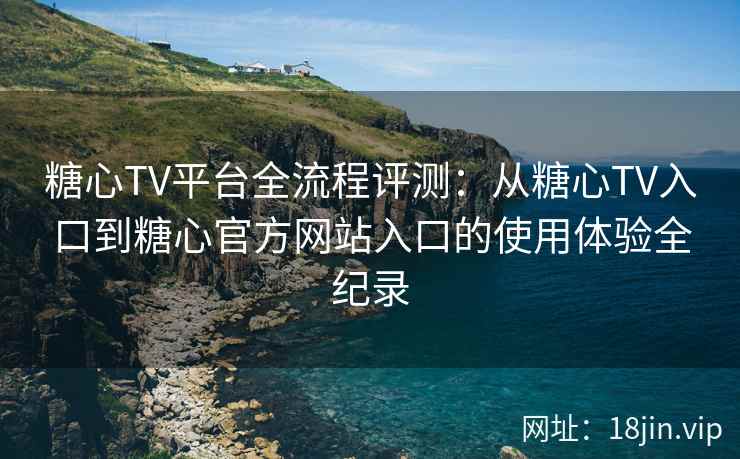 糖心TV平台全流程评测：从糖心TV入口到糖心官方网站入口的使用体验全纪录