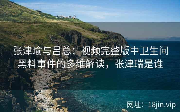 张津瑜与吕总：视频完整版中卫生间黑料事件的多维解读，张津瑞是谁