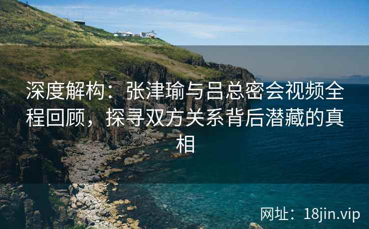 深度解构：张津瑜与吕总密会视频全程回顾，探寻双方关系背后潜藏的真相